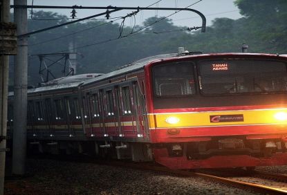 Perjalanan KRL Lintas Tanah Abang-Palmerah Kembali Normal